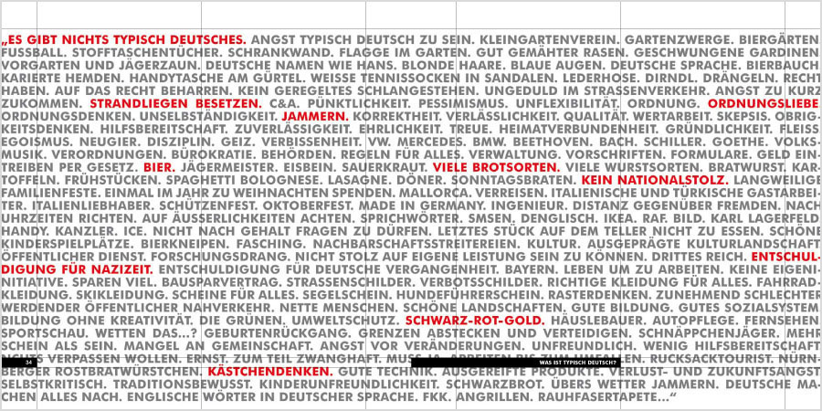 0815 Typisch Deutsch | Buchgestaltung