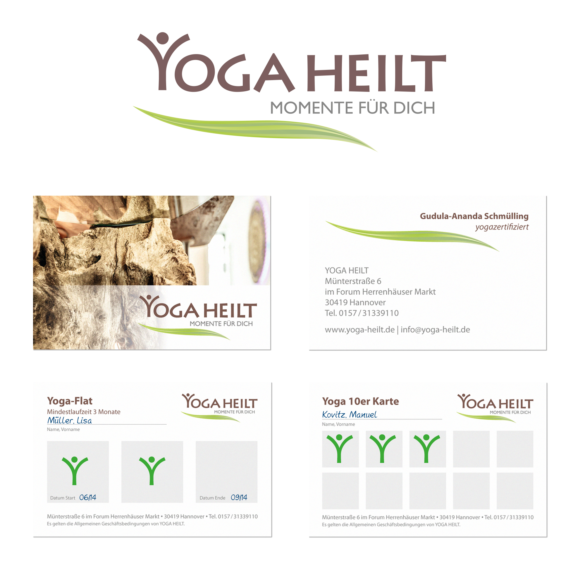 YOGA HEILT | Corporate Design
